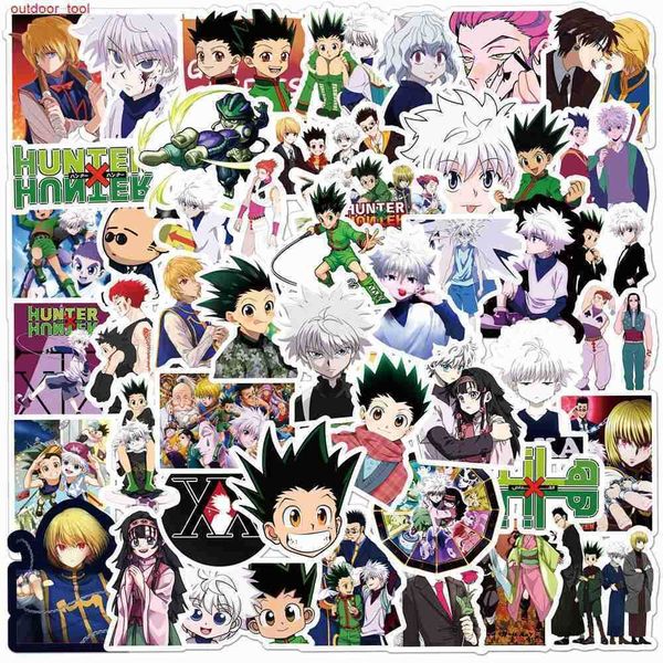

new outdoor games waterproof 10//30/50pcs hunterhunter anime cool stickers mobile phone luggage lapnotebook motorcycle skateboard sticker fo
