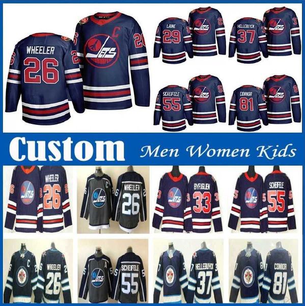 

wj team custom ice hockey jersey tees mens womens youth 32kids sports athletic jerseys home away all stitched fast ship love gifts uality hi, Black