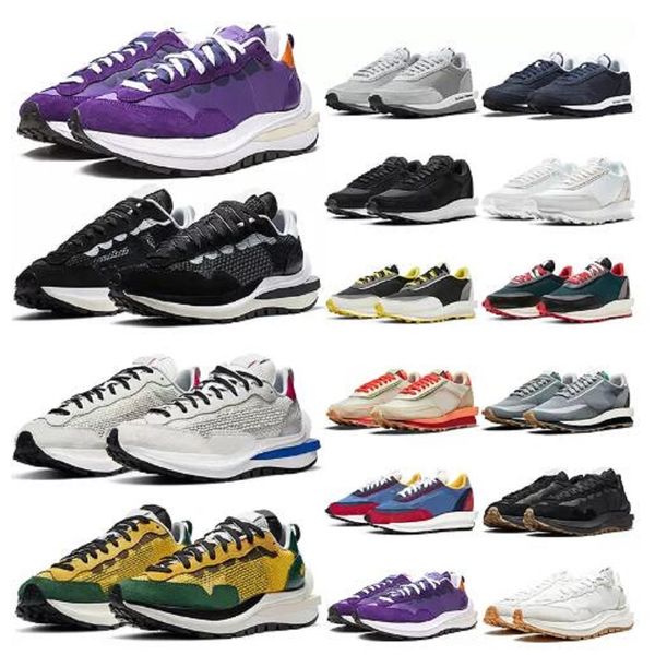 

discount vaporwaffle mens running shoes waffle pegasus fragment undercover ldwaffle ldv clot pure platinum sail white nylon men women traine