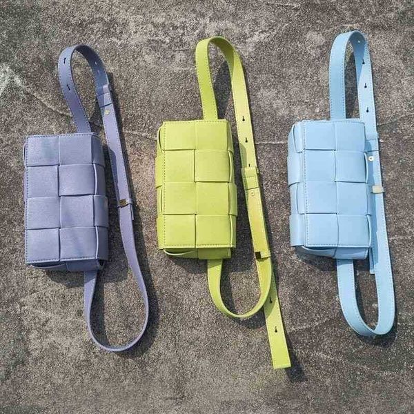 

designer luxury bottegasvenetas handbags women's 2022 bag waist small leather advanced sense messenger fashion ins french niche
