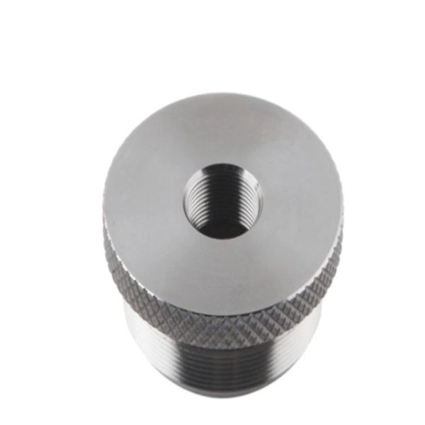 

diy customized stainless end cap 1/2x28 5/8x24 .578x28 stainless steel 1.57inch for oil modular cleaning 1.375x24 mst kit