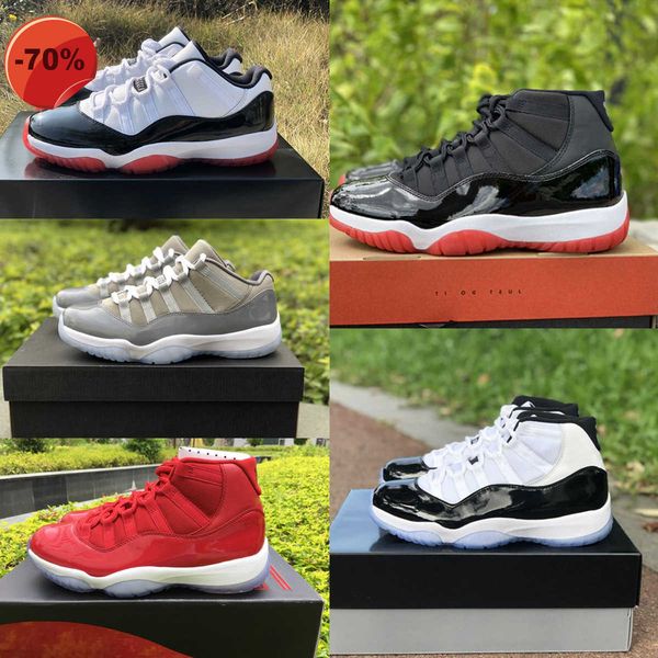 

basketball shoes sneakers blue easter concord cool grey low columbia white red 2022 jubilee pantone bred 11 11s 25th anniversary space jam, Black