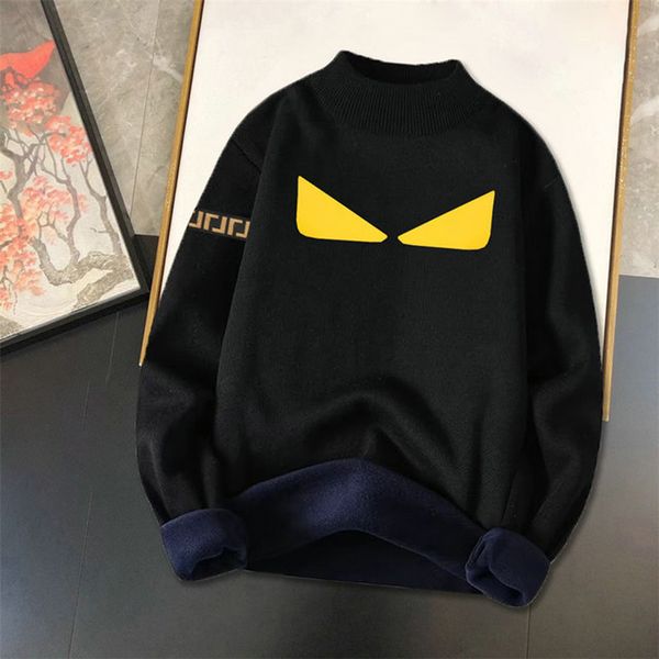 

little monster designer mens sweatshirts womens hoodies men fashion sweatshirt letter print pullovers autumn winter hoodie casual fashionab, Black