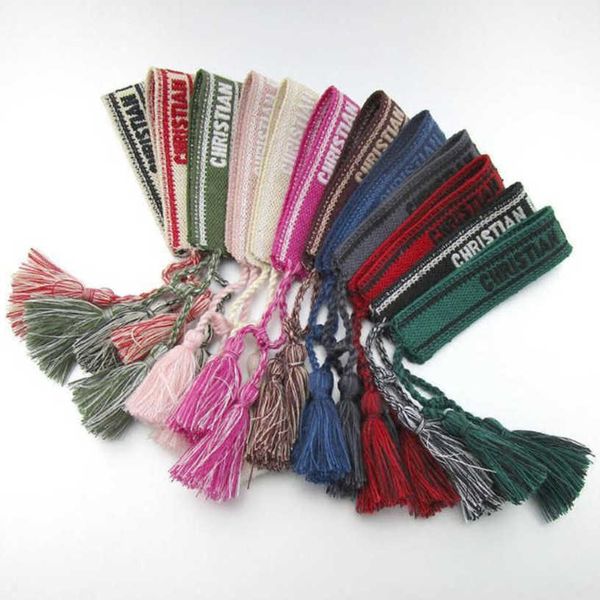 

fashion luxury women's bracelets brand d bangle jewelry designer letter hand woven bracelet simple wrist bohemian rope trinket men girl, Golden;silver