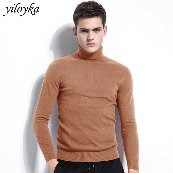

men's sweaters winter cashmere thick warm sweater men turtleneck brand men's sweater slim fit pullover men knitwear male doublar s, White;black
