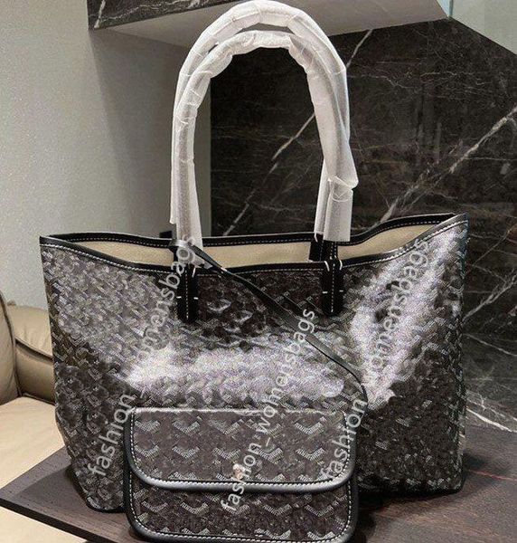 

3a designer tote bags shoulder crossbody luxurious leather mini pm handbags woman totes luxury handbag black grey cross body shopping 2pcs c