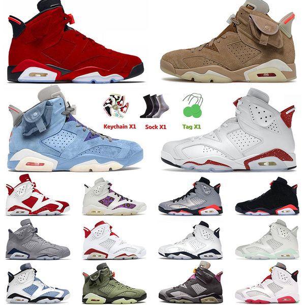 

6 for 6s men basketball shoes toro british khaki university blue red oreo black infrared bordeaux tech chrome jumpman mens women trainers te