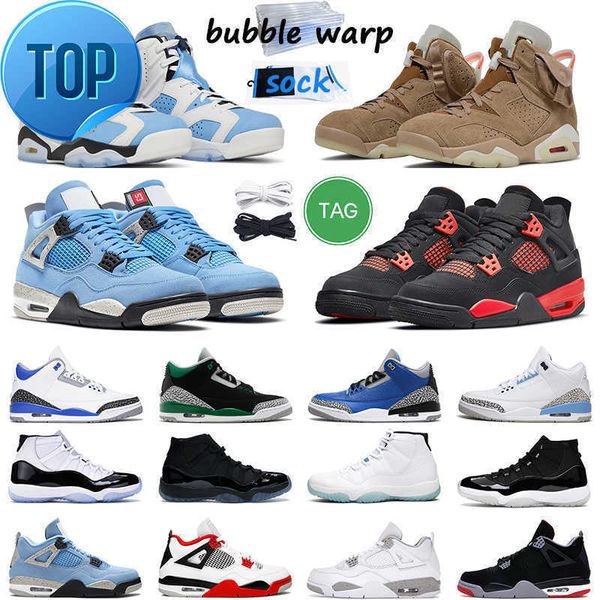 

1 2022 men women basketball shoes 4s university blue red thunder sail 6s unc mens 13s obsidian flint outdoor trainer unc