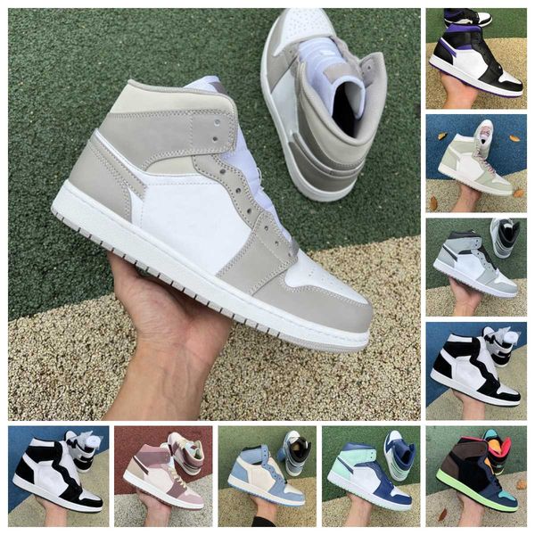 

luxury shoes university basketball shoes trainers sneakers blue hyper royal dark mocha tan gum jumpman 1 1s men stage haze bio hack bred pat