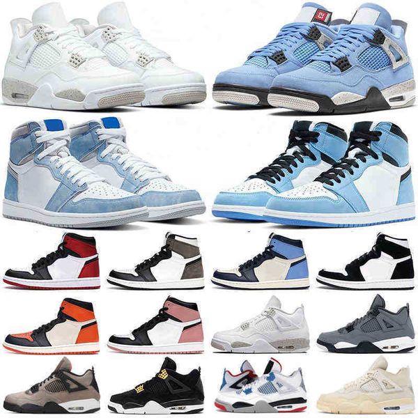 

shoes 1s 4s mens sneakers university blue 1 4 hyper royal chaussures
