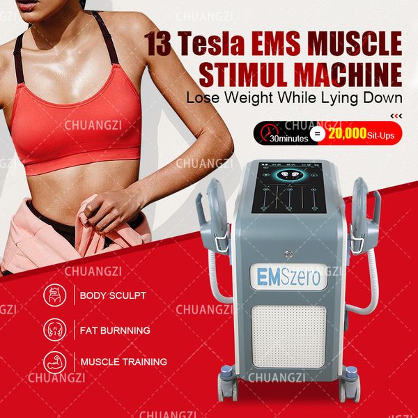 

emszero dls-emslim ems pro electro magnetic muscle stimulator 14 tesla rf emszero neo body sculpt machine pelvic floor train