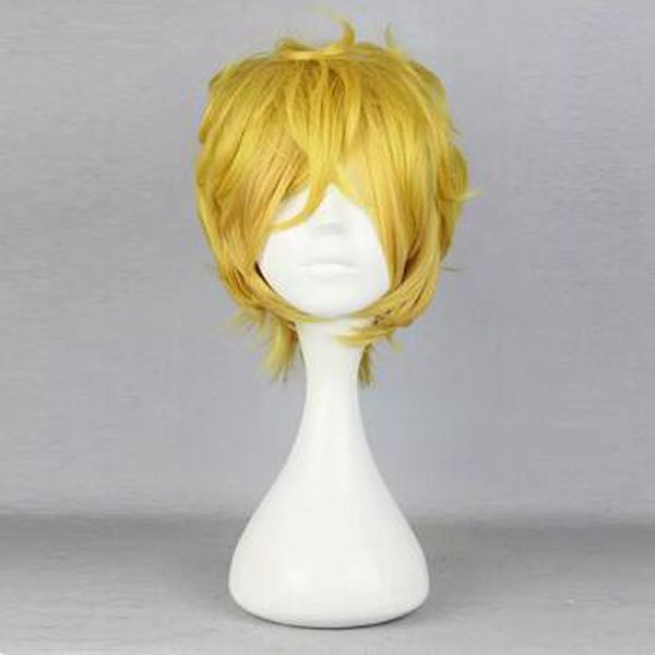 

2022 fashion synthetic anime mcoser animation wig cosplay wig, Black