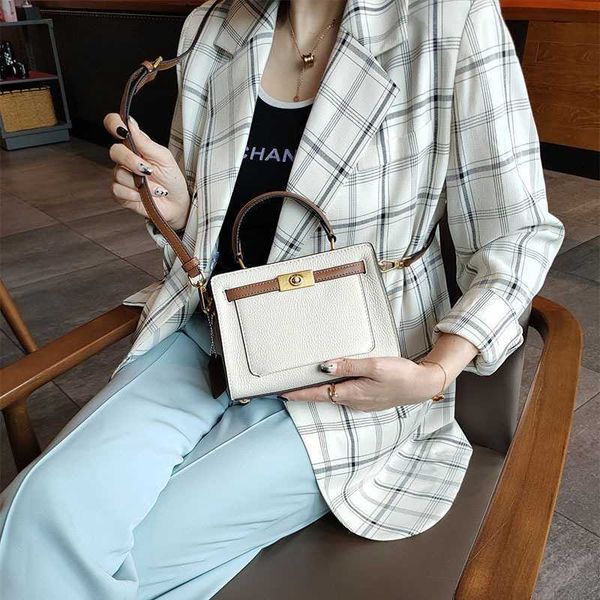 

2022 hit color flap bags cross body summer luxurious designer togo cowhide leather women shoulder bag green