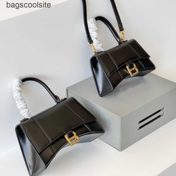

cowhide balencigas bags designer b bag 2023 2023 letter hourglass crocodile pattern french handbag single shoulder women's kl3c