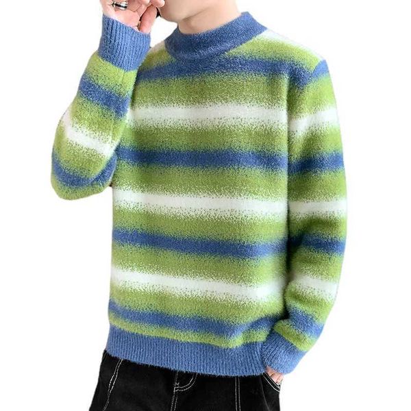 

men's sweaters arrival autumn sweater round collar winter warm men's fashion outwear new pullovers t221019, White;black
