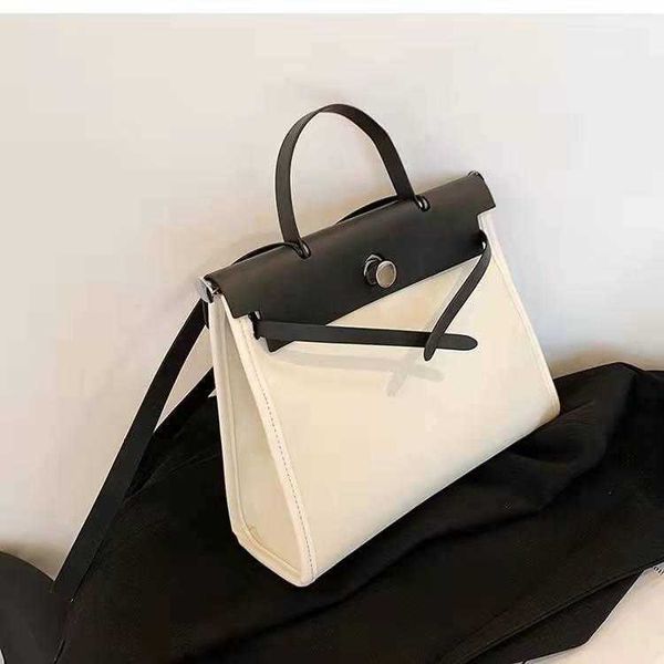 

evening bags totes large capacity casual canvas handbag messenger bag designer shoulder bags for women soft leather handle simple design