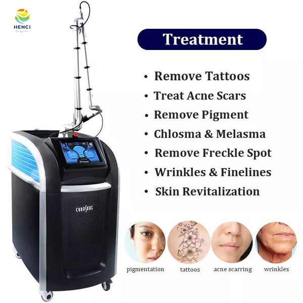 

high technology 755nm picosecond pico laser machine tattoo removal pigmentation removal device freckles eyebrow remover, Black