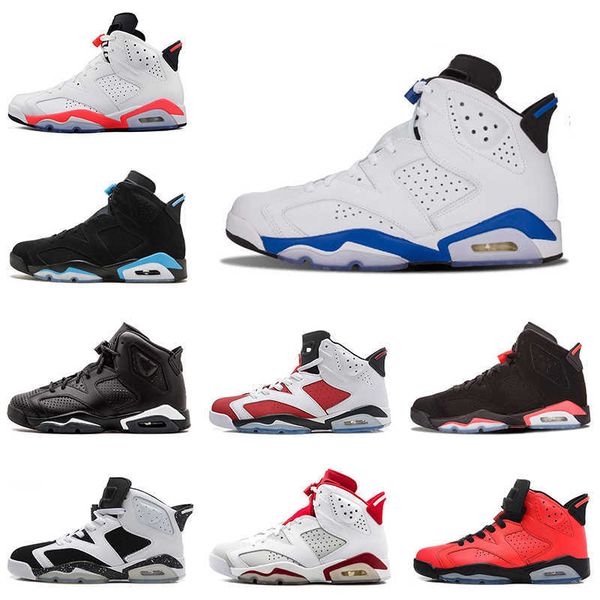 

wholesale 6s mens basketball shoes unc carmine angry bull sport blue infrared marron men trainers sneaker 6 sports shoe size 8-13 on sale