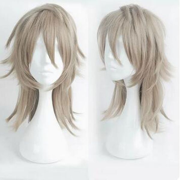 

2022 new mcoser synthetic music hand tour summer team's cosplay wig, Black