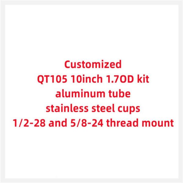 

10inch 1.7 od aluminum tube stainless steel cup kit for car engine oil cleaning kits qt105