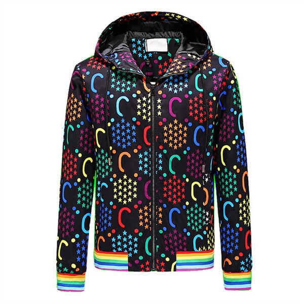 

mens designers jacket spring autumn outwear windbreaker hoodie zipper casual hooded jackets coat outside sport asian size men clothing zo23, Black;brown