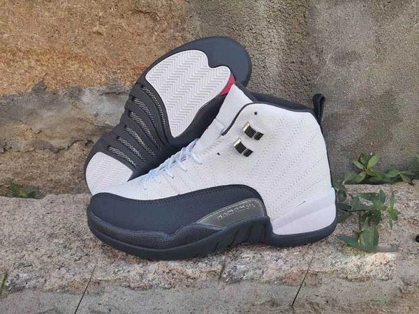 

shoes 12 dark grey white sneakers 12s gym red mens trainer