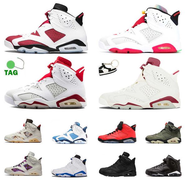 

basketball shoes men sneakers sports trainers carmine unc black infrared alternate reflect british khaki mens outdoor 6 6s hare dmp pe