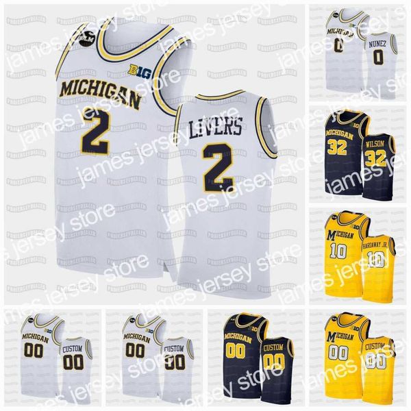 

basketball jerseys michigan wolverines 2021 blm ncaa basketball jersey hunter dickinson mike smith franz wagner isaiah livers eli brooks cha, Black;red