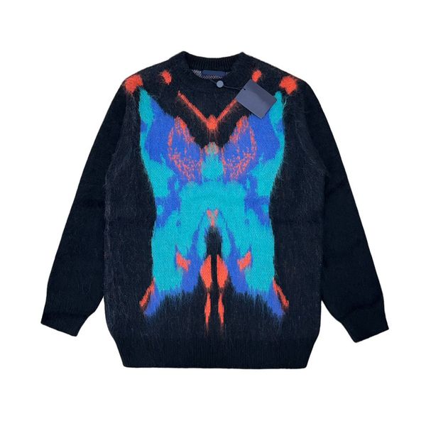 

men's plus size sweaters in autumn / winter 2023acquard knitting machine e custom jnlarged detail crew neck cotton rdrwe3