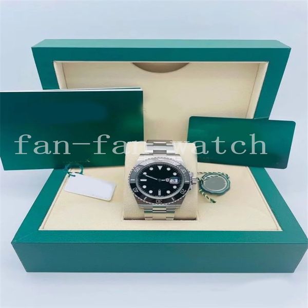 

bp factory fully automatic movement men watch 41mm date stainless steel black ceramic watch, Slivery;brown