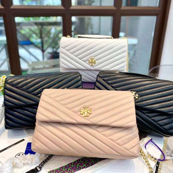

original quailty luxury torysburchs handbag fashion brand designer burchtb new chain crossbody portable shoulder fashion underarm all-match