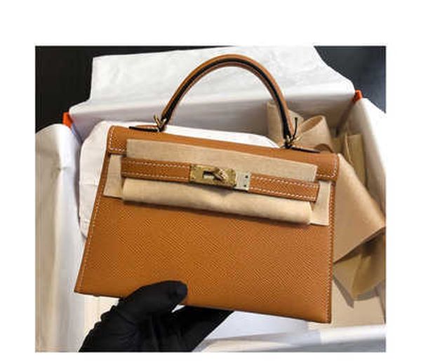 

designer luxury bag her handbag fashion genuine leather secondgenerationkilly kylie mini small portable shoulder messenger bagtkzr