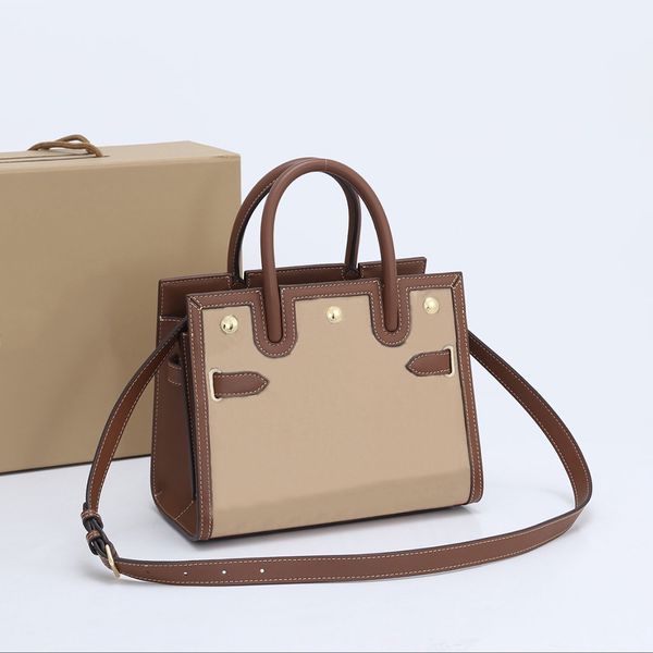 

luxurys designer handbags women classic canvas leather totes fashion wallet lady outdoor travel big capacity shopping tote storage shoulder