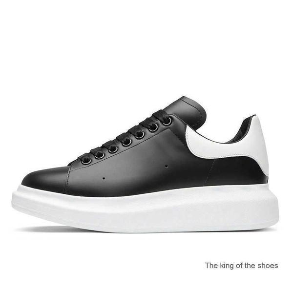 

mcqueens new fashionog designer sneakers mc queens alexander casual shoes chaussures luxury men women platform shoe black suede t vda