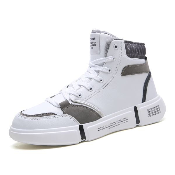 

designer type9 men boots mens sneakers boot trainers outdoor walking shoes lace simple soft black white grey warm man boy