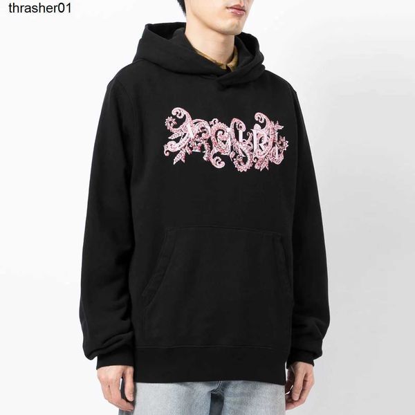 

men's hoodies sweatshirts designer amirs plush thickened fashion brand long sleeve pullover coat fashion winter couple hooded, Black