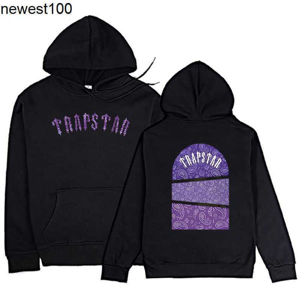 

men's hoodies designer sweatshirts trendy brand sweater trapstar new sweater print casual coat men women hoodie, Black