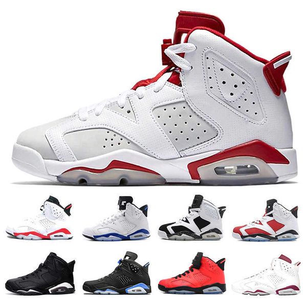 

basketball shoes men sneaker trainer shoe red men black cat infrared alternate hare carmine sports blue oreo drop shippig 6 6s toro