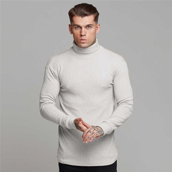 

men's sweaters new 2021 autumn men's turtleneck sweaters male solid slim fit knitted pullovers fashion casual sweaters knitwear pu, White;black
