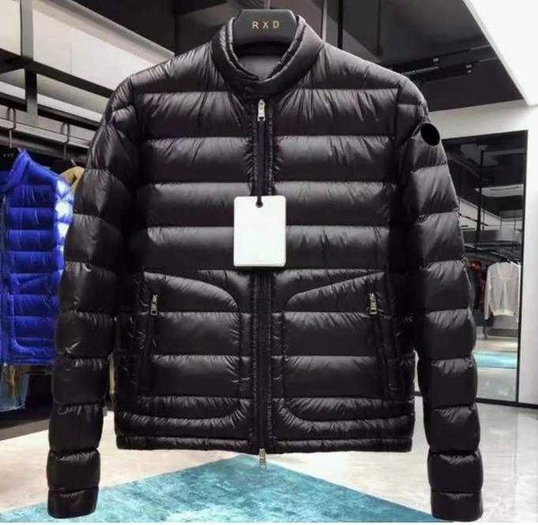 

designer maya men's down parkas casual embroidered letter badge women's down jackets 8lbu, Black;white