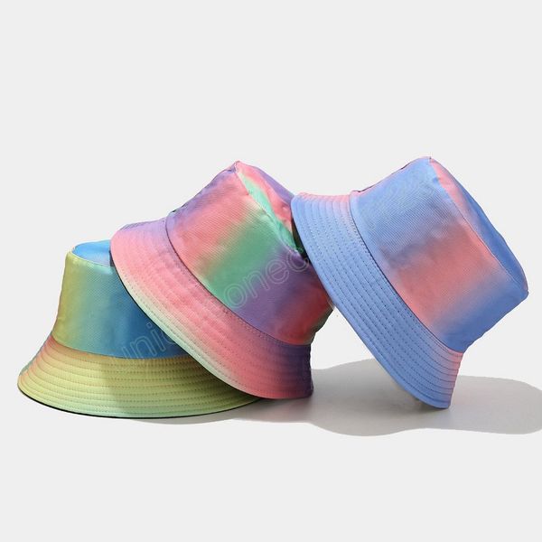 

fashion women bucket hat candy colors man sun hat outdoor sports travel beach caps fishermen hats hip hop female cap, Blue;gray