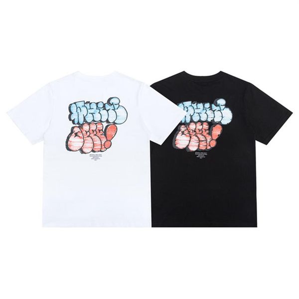 

20ss mens designer of strictly business tee t shirt fashion paris men women couples casual t shirt black white stylist shirts271j, White;black