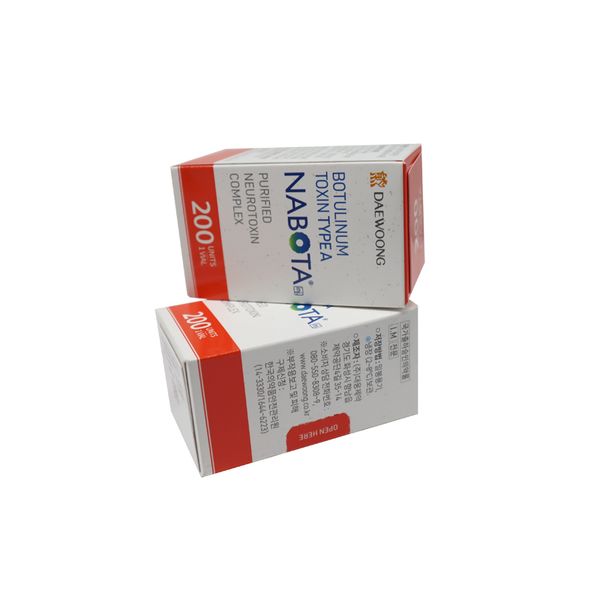 

anti-wrinkle treatment nabota 100iu 200iu daewoongs onabotulinumtoxinas botulinums toxins injection meditoxin toxsta innotox botulax