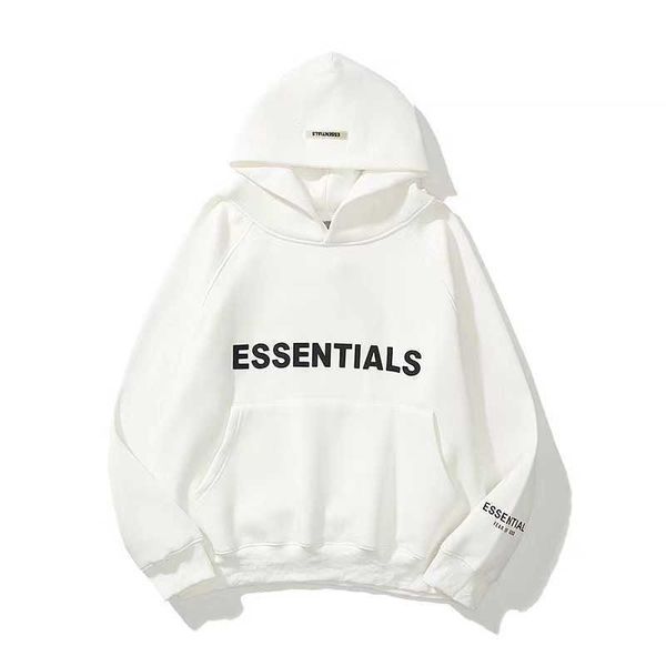 

men's and women's hoodies sweatshirts 2022 fashion brand essential autumn winter new style double line hat hooded sweater gs1ua8j3, Black