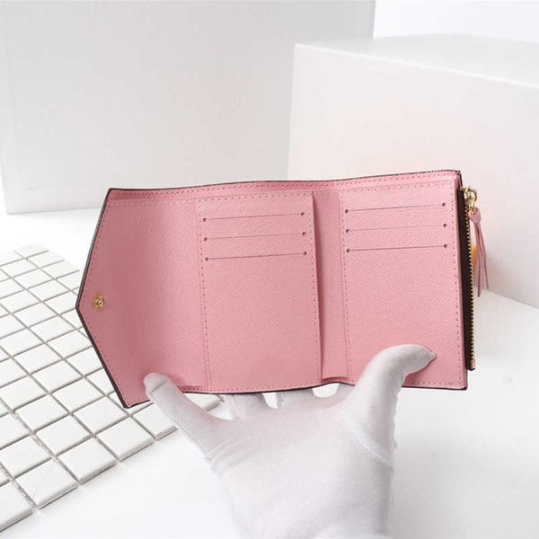 

bags messenger high designer card holder billfold women wallets short discount zippe leather flower plaid woman