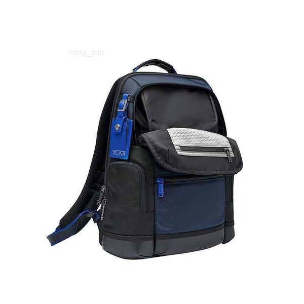 

tumi travel backpack casual fashion trend ballistic nylon waterproof multifunctional daily business backpack navy blue for men and296u tumi