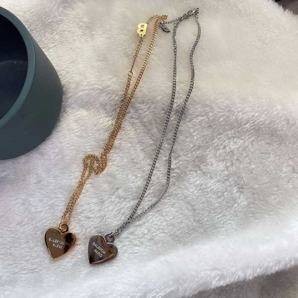 

dangle chandelier fashion women dangle earring studs new unique shaped brand b letters love hearts pendant with shiny non-fading ladies, Silver