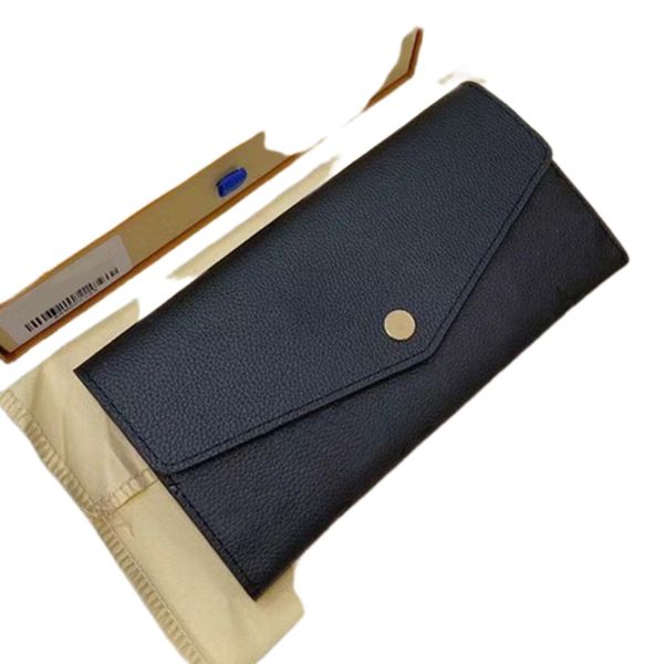 

wallets solid color envelope wallet embossed letters l purse multiple pockets credit card slot cowhide banknote clip multi pochette, Red;blue