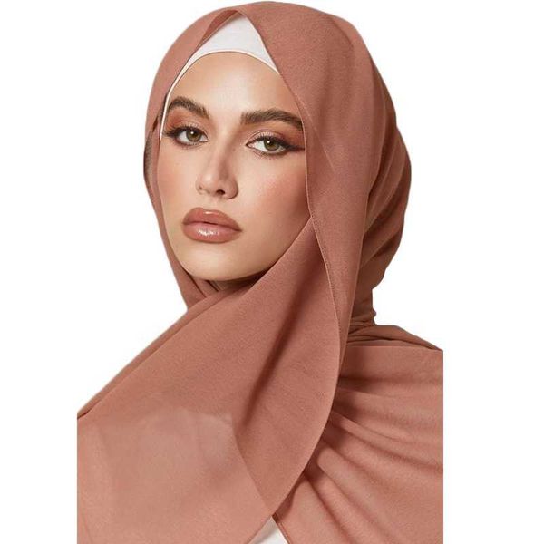

scarves shawls selling women custom plain bubble chiffon hijab muslim thick heavy chiffon scarf head wrap long shawl scarv, Blue;gray