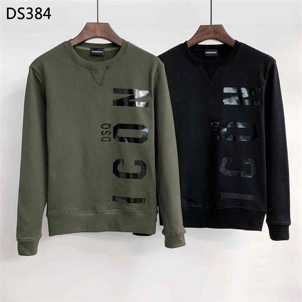 

dsq phantom turtle brand hoody mens digner hoodi italy fashion sweatshirts autumn winter print hoodie male 100% cotton261b, Black